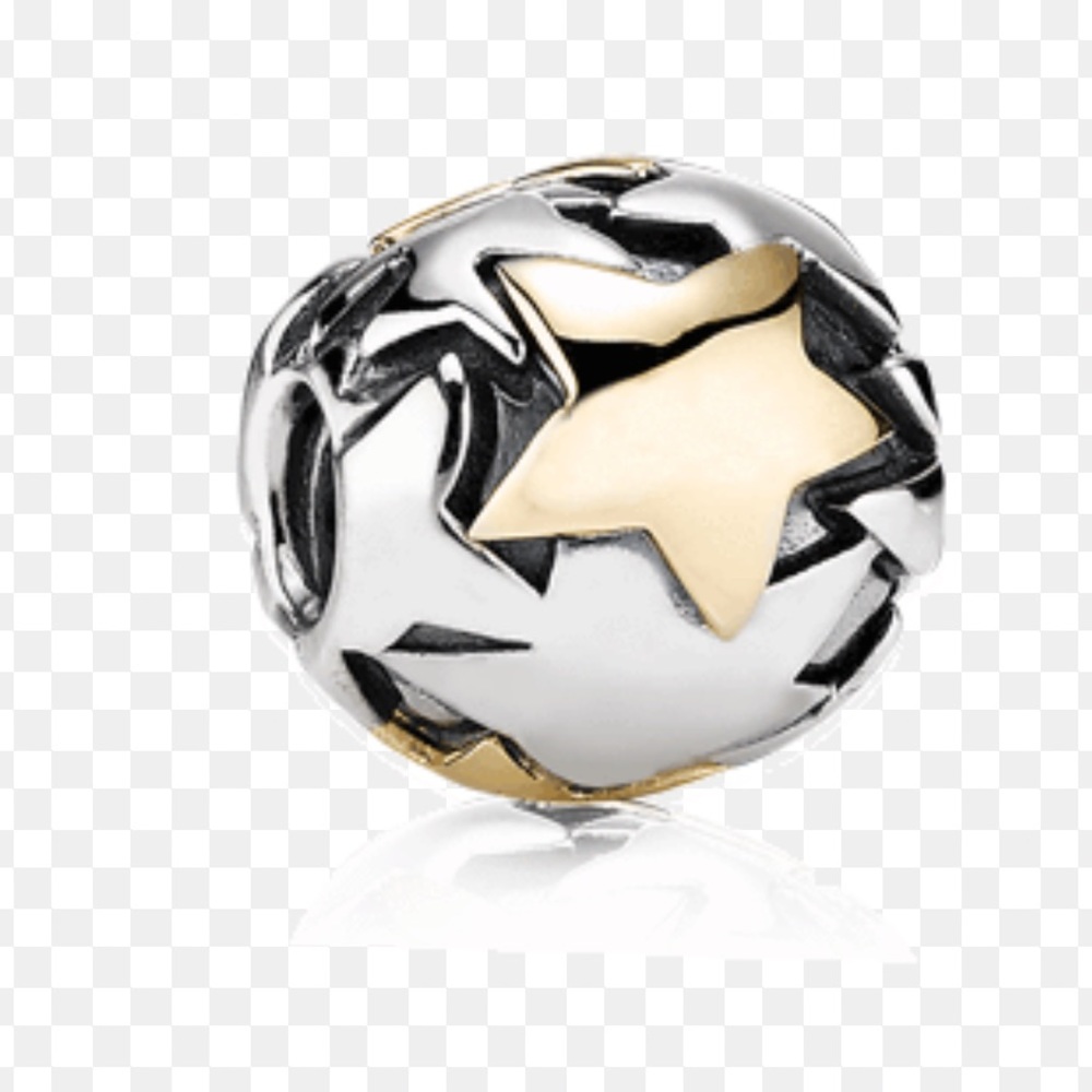Pandora golden star charm